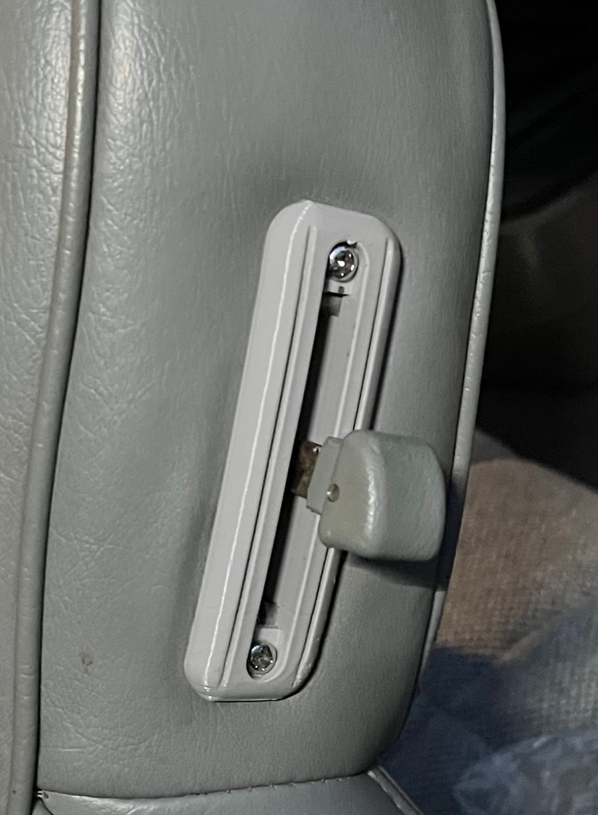 Two-Door Folding-Seat Lever Trim