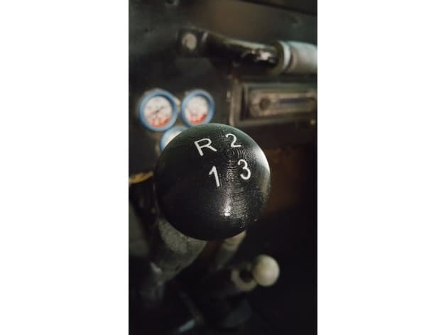 1971 Three-Speed Shift Knob