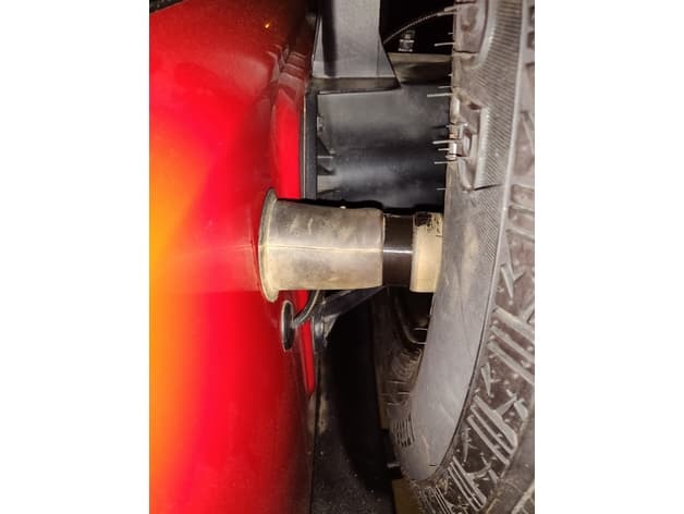 Spare-Tire Bump-Stop Extender