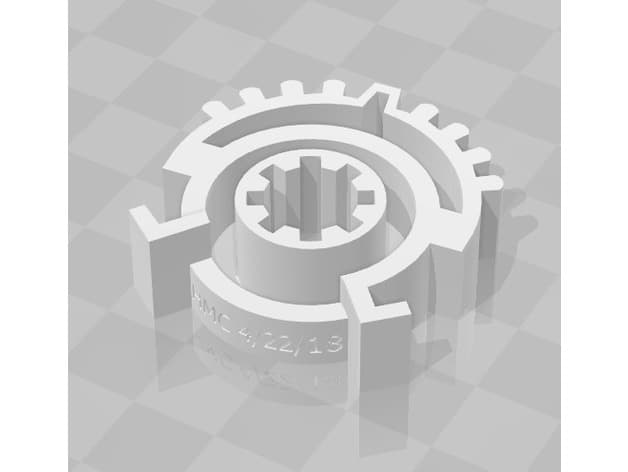 HVAC Actuator Gear