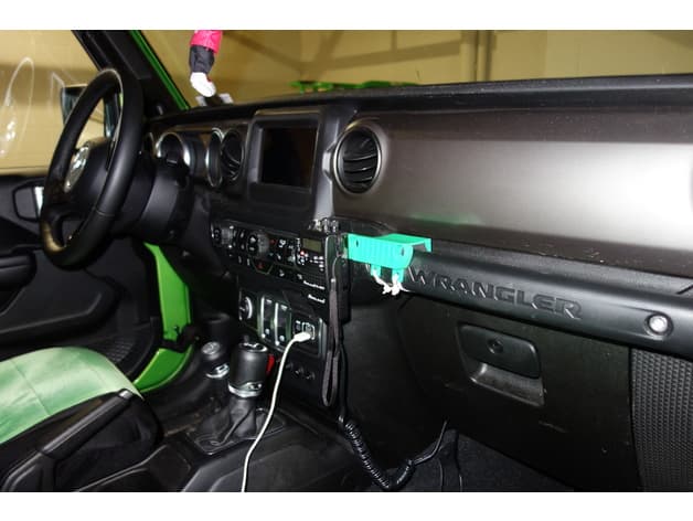 Passenger Grab-Handle CB Microphone Mount — image 1 of 3