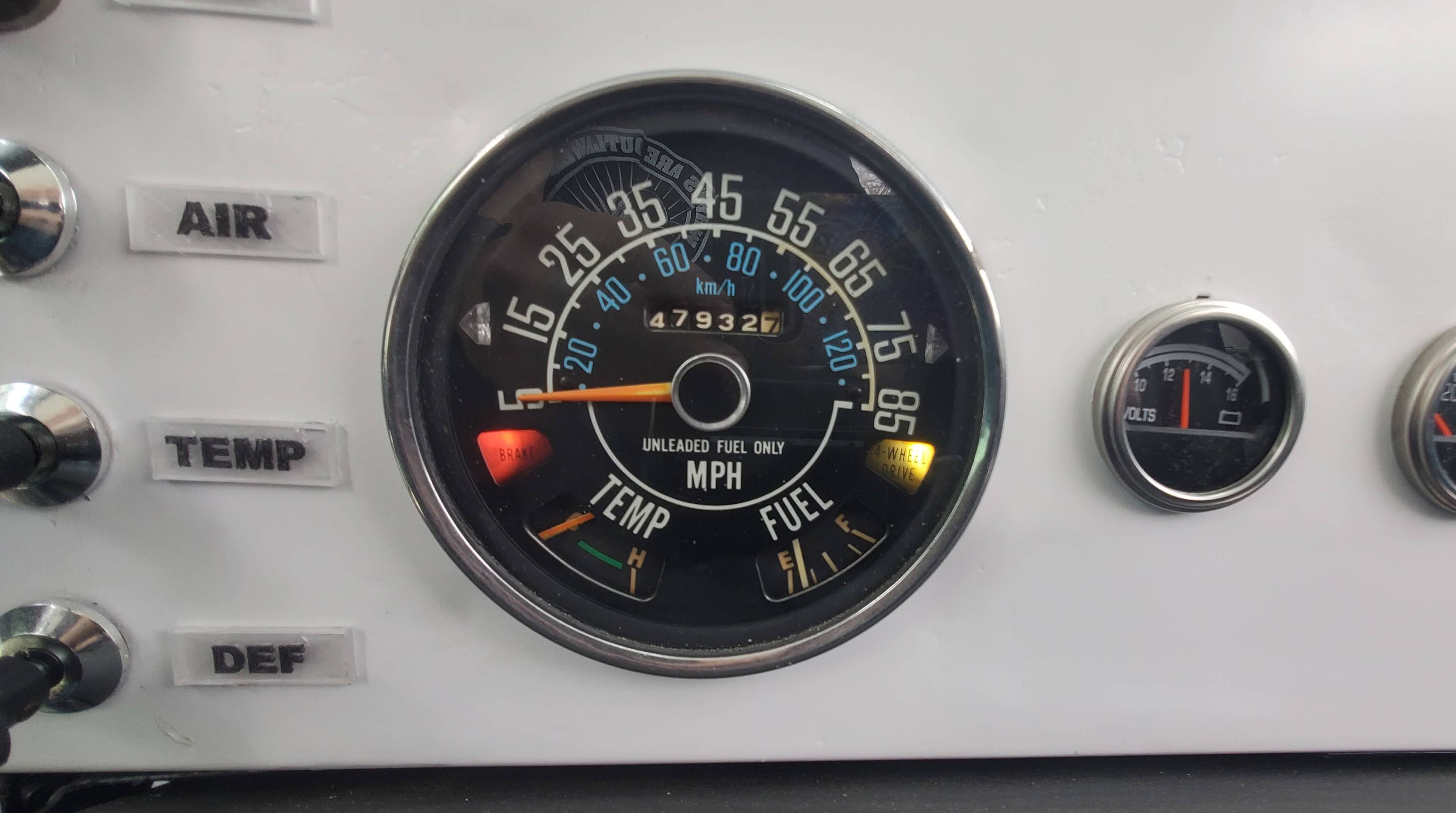 Speedometer Bulb Diffuser