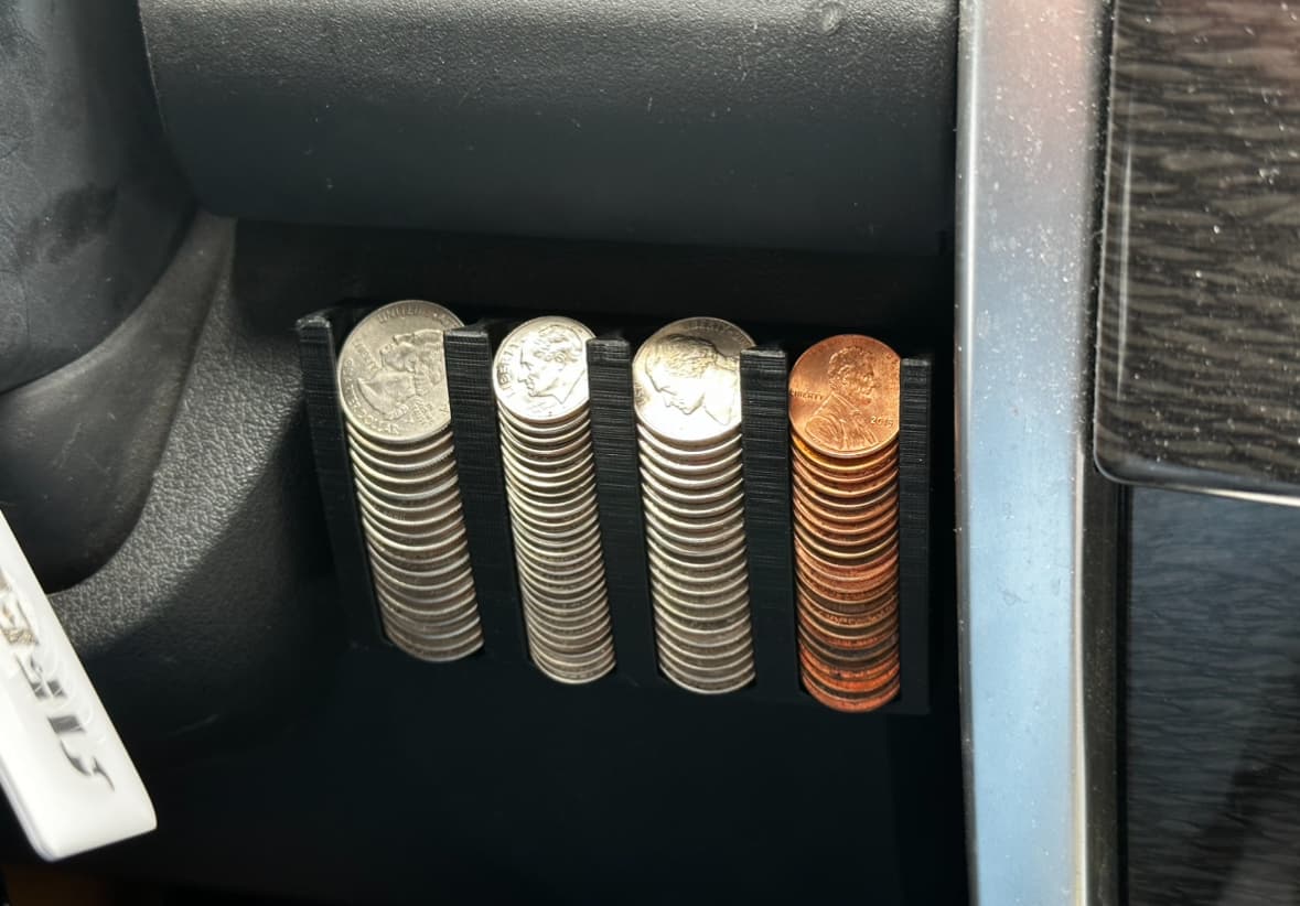 2011 Lower-Dash Coin Catch — image 1 of 2