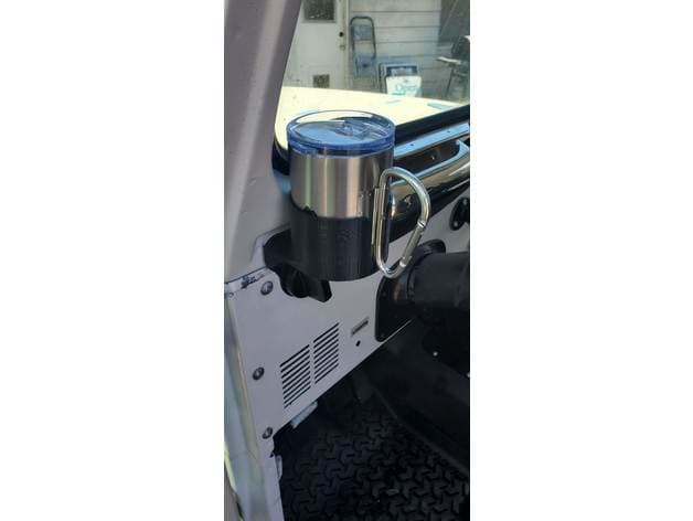 Windshield-Bracket Cupholder