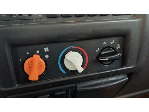 1999–2001 HVAC Control Knob