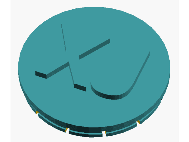 1992 Stock-Wheel Center Cap — image 1 of 1