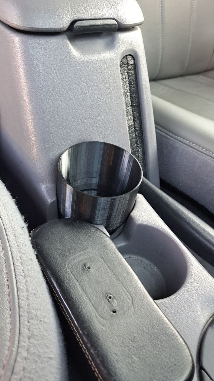Rear Cupholder Storage Bin and Lid