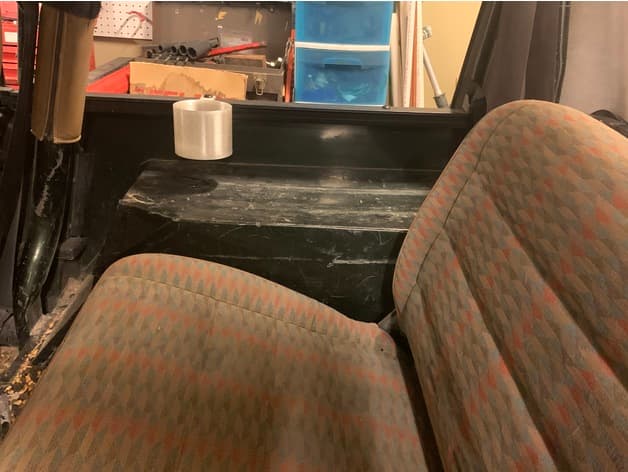 Rear Soft-Top-Rail Cupholder