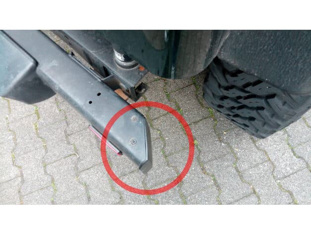 Stock Rear-Bumper End Cap