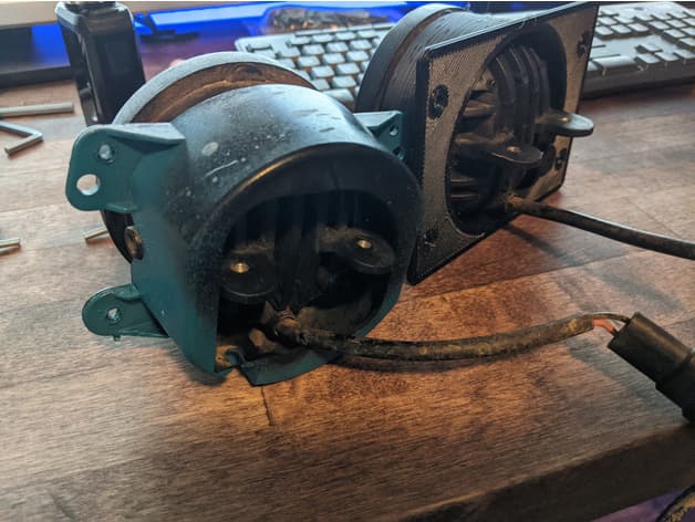 Aftermarket-Bumper Fog-Light Mount