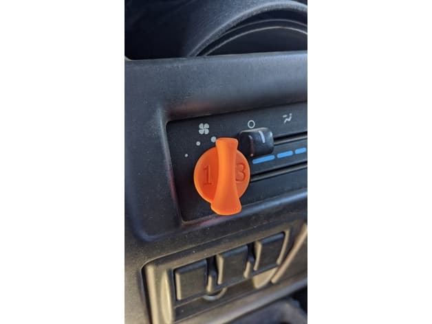 1997 HVAC Control Knob