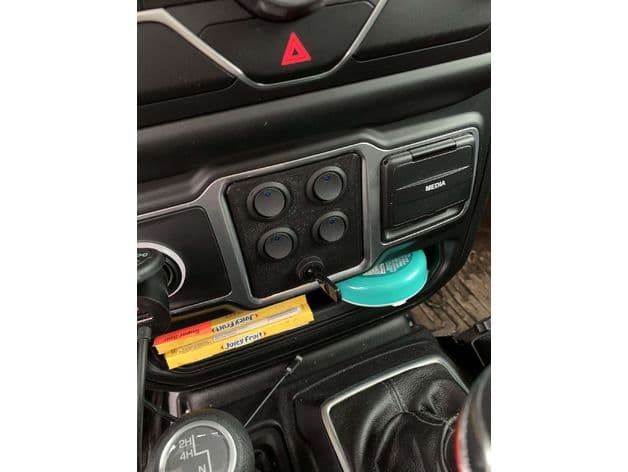 Manual-Window Center Switch Panel