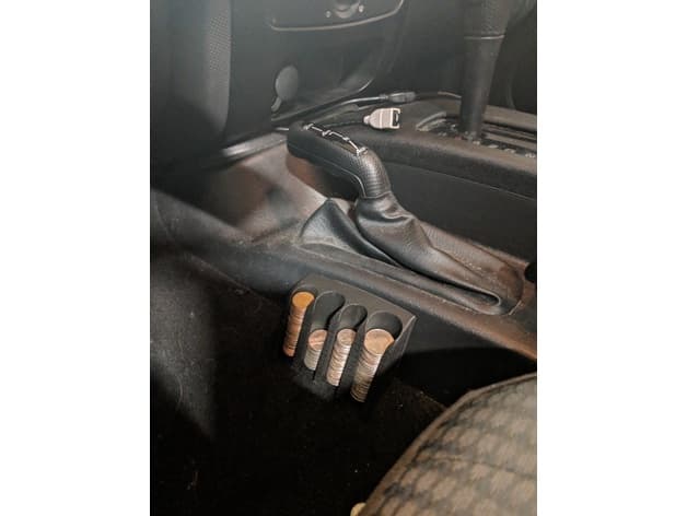 Center-Console Detachable Coin Holder