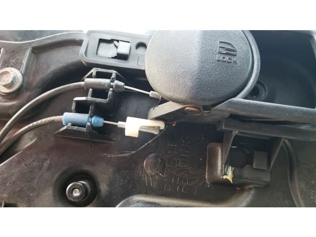 Interior Door-Handle Cable Clip