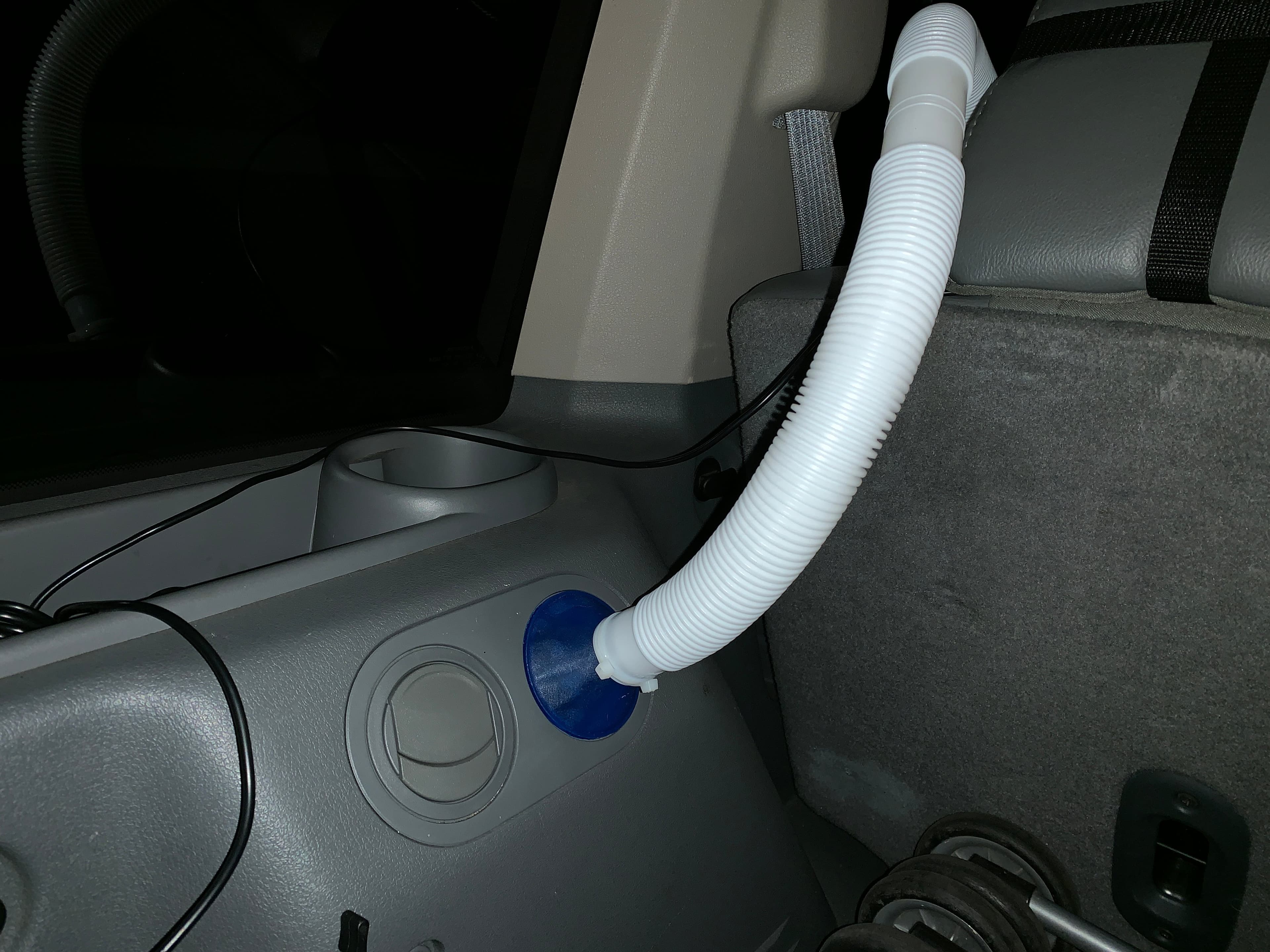 2007 Rear-HVAC Vent Hose Adapter